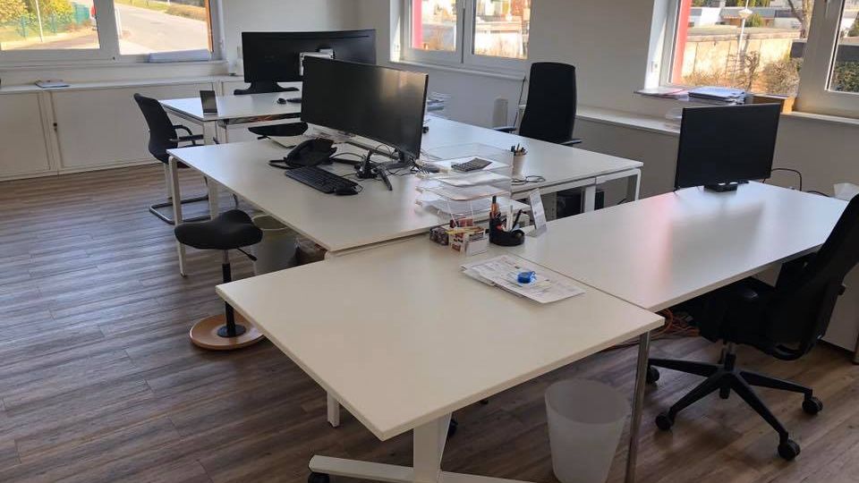Leeres Büro